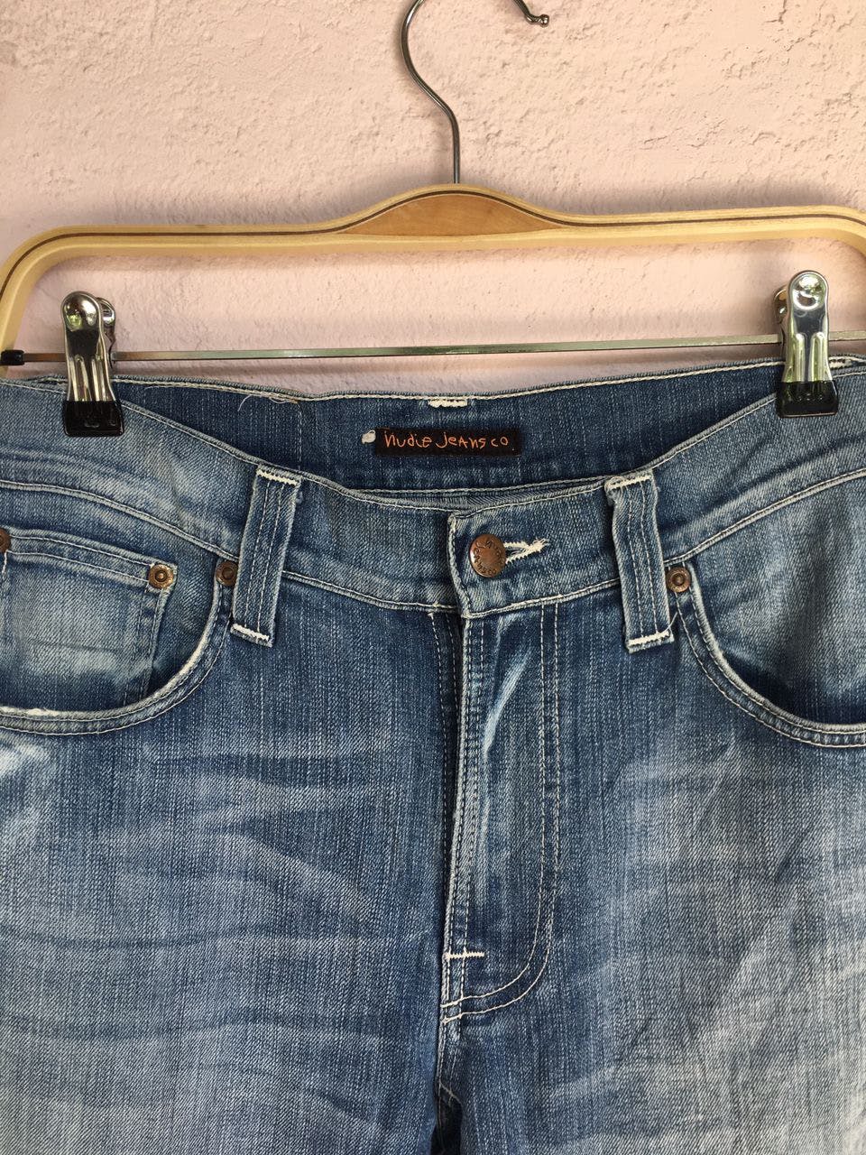Nudie jeans.co Denim Slim jeans Men’s Pants made in Italy - 8