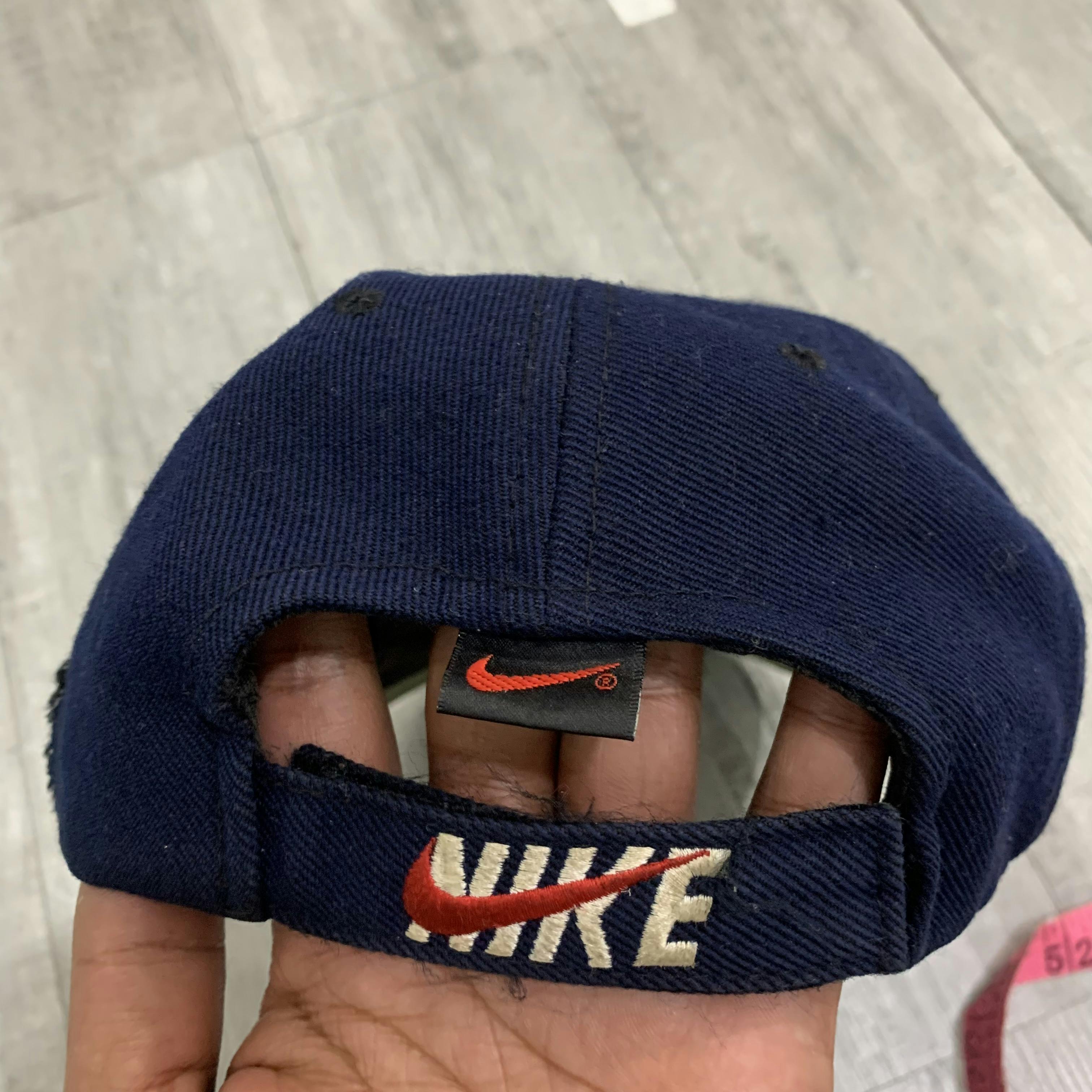 Vintage 90s Nike Embroidered Velcro Cap Hats - 2