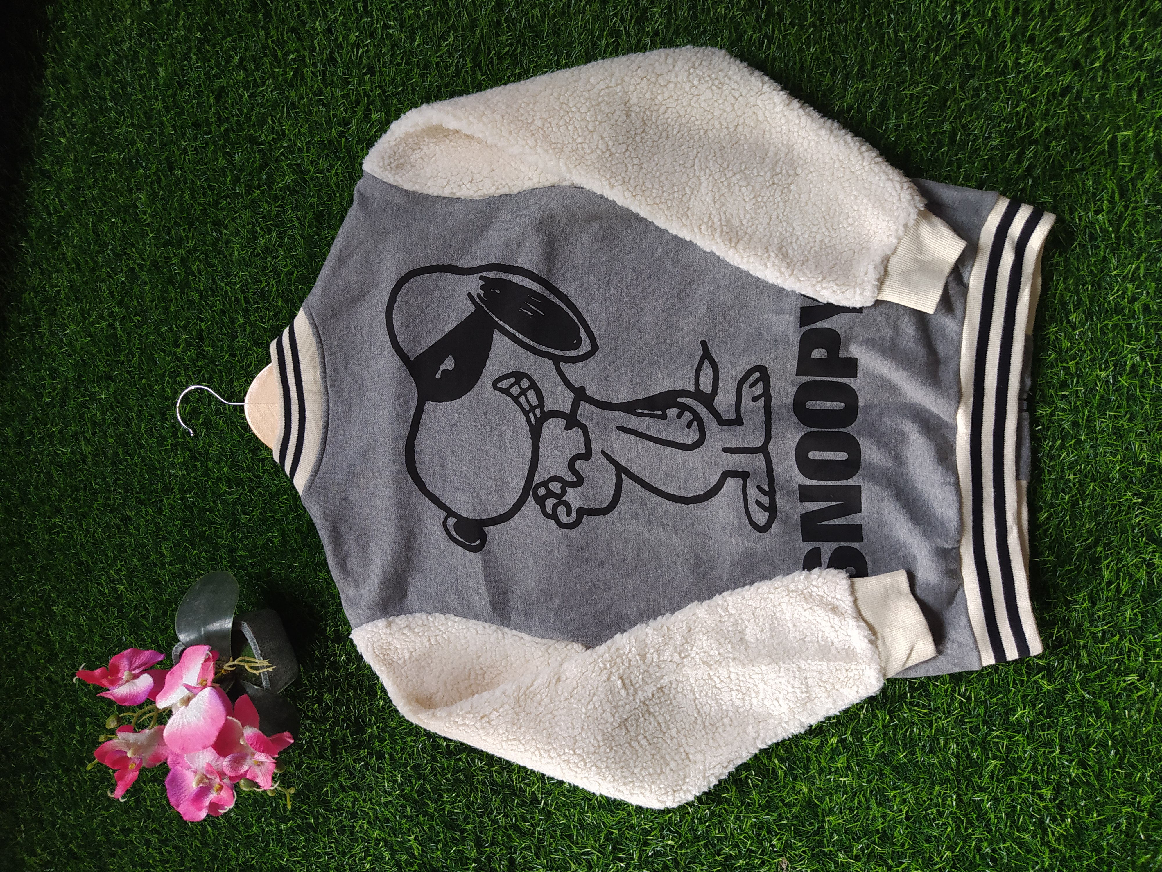 Vintage - Snoopy Varsity Sherpa Style - 2