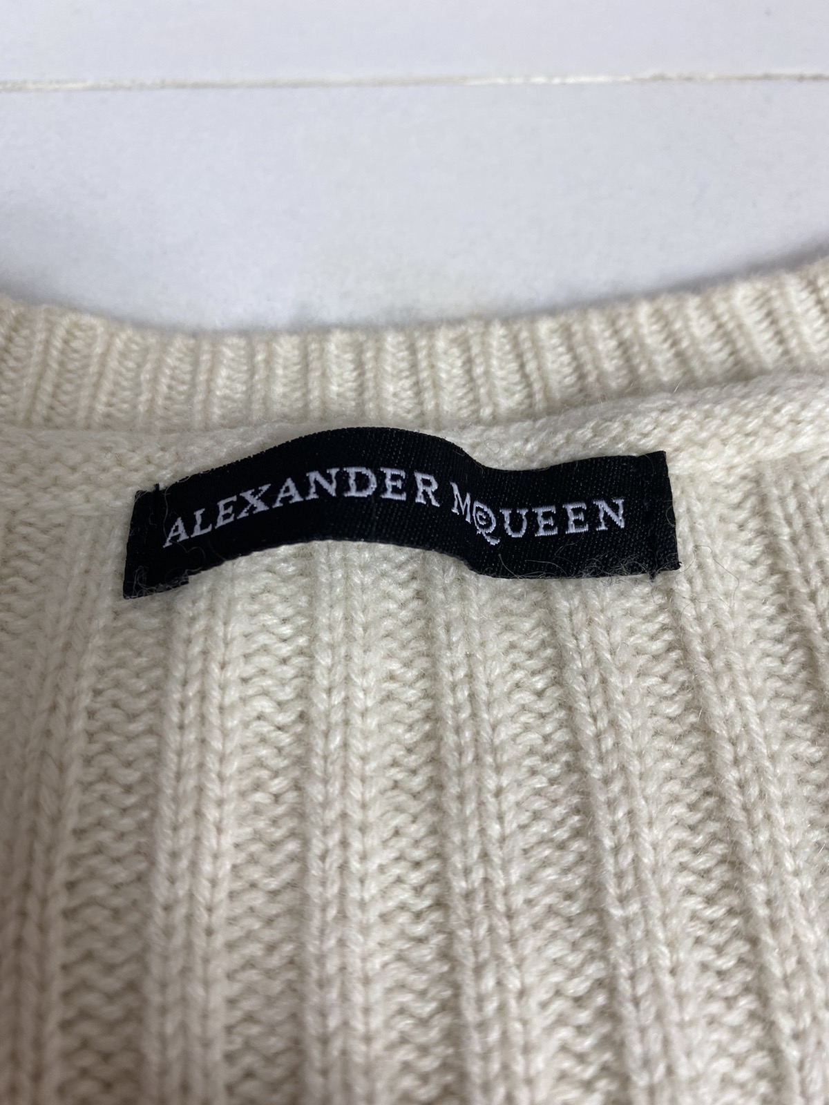 Alexander Mcqueen Cashmere cable knit - 8