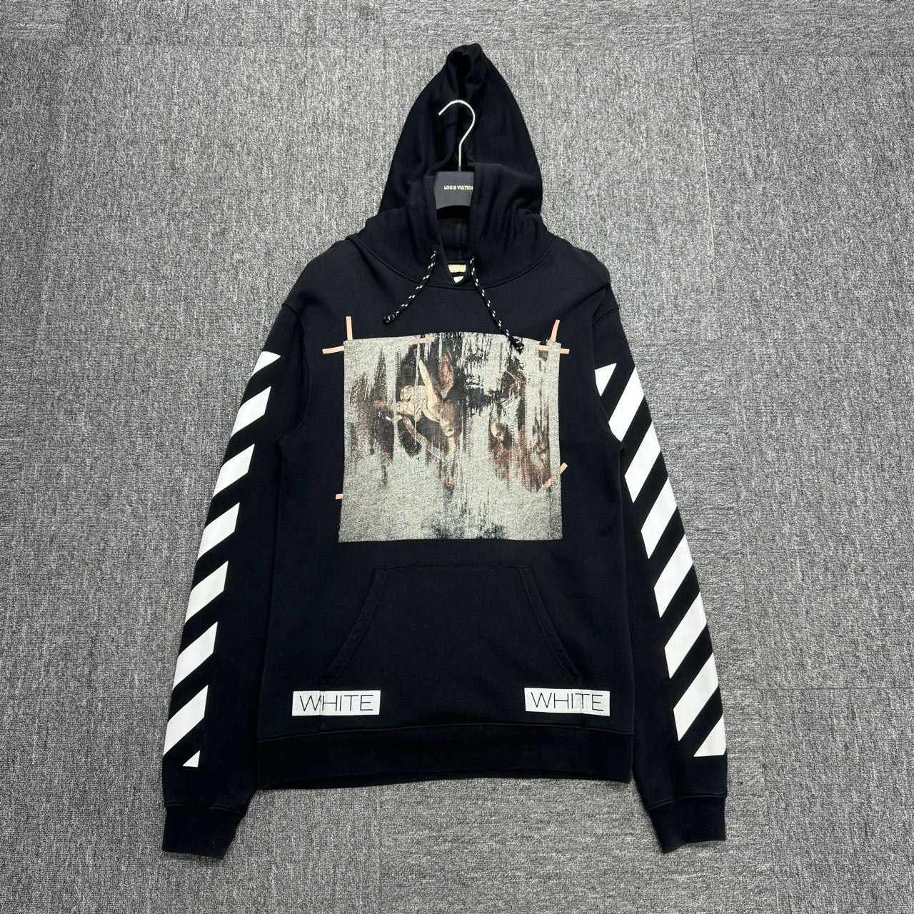 Off-white Oil Paint Hoodie M - 1