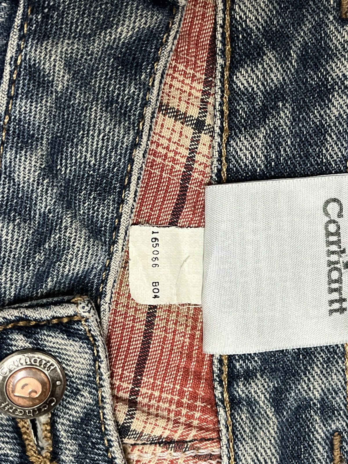 Designer Carhartt Relaxed Reversible Denim Streetwear - 13