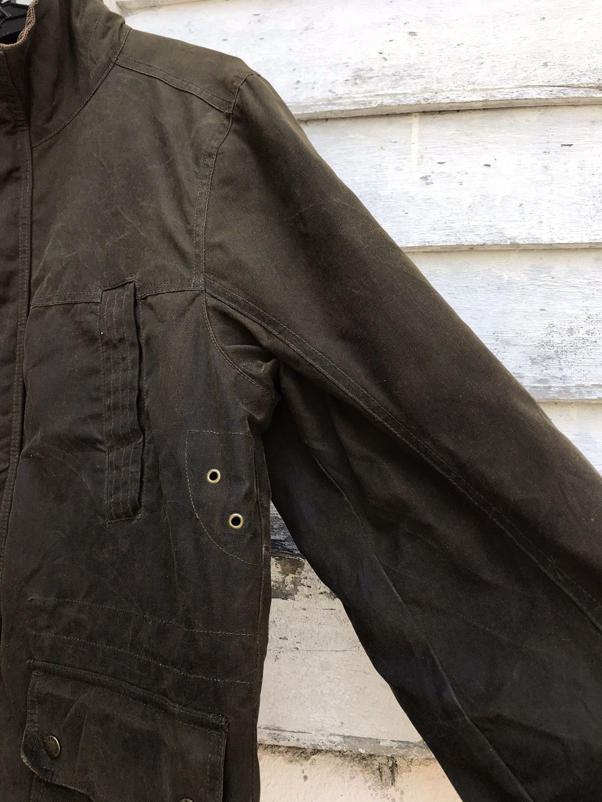 L.L. Bean - L.L.Bean Millerain Fabric Waxed Jacket - 8