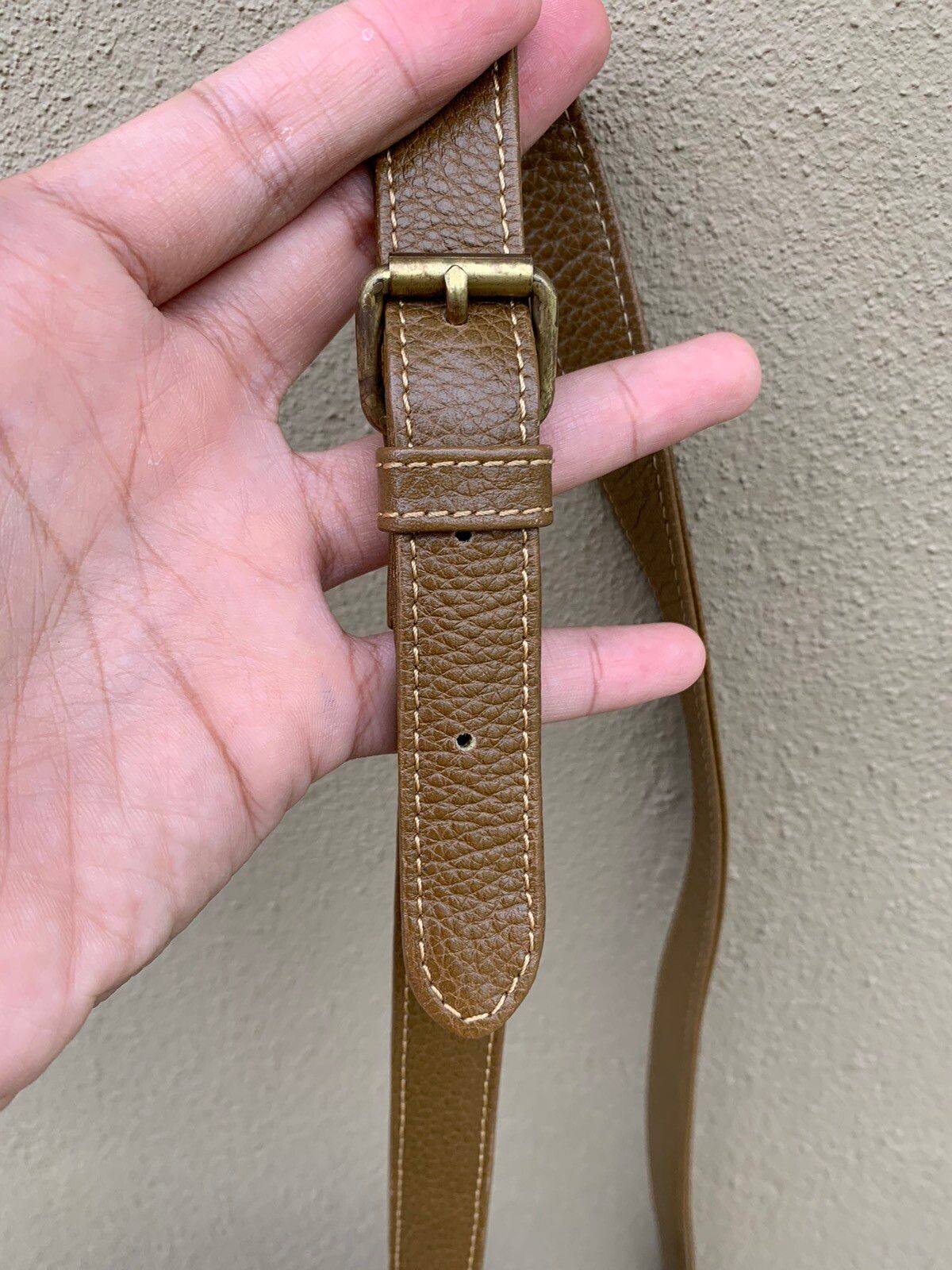 Vintage Givenchy Leather Crossbody Sling Bag - 3
