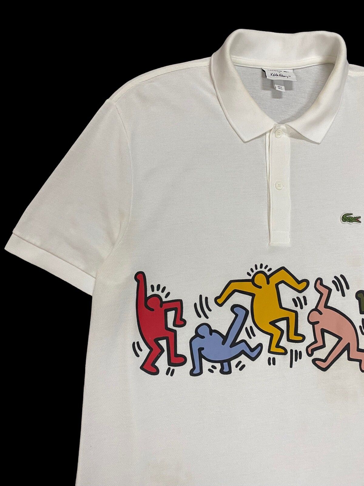 Rare🔥Keith Haring X Lacoste Pop Art Polo Shirt - 5