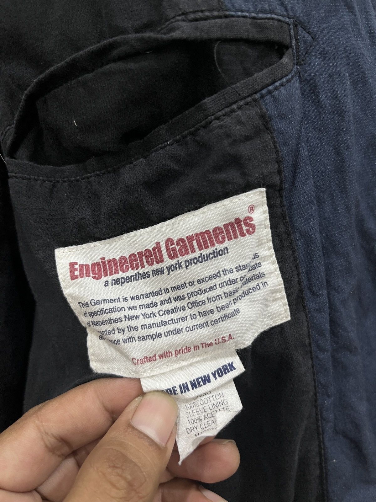 (LLL). ENGINEERED GARMENTS NEPENTHES CO LTD - 9