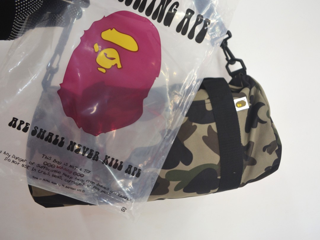 A Bathing Ape Duffle Bag - Camouflage - 1