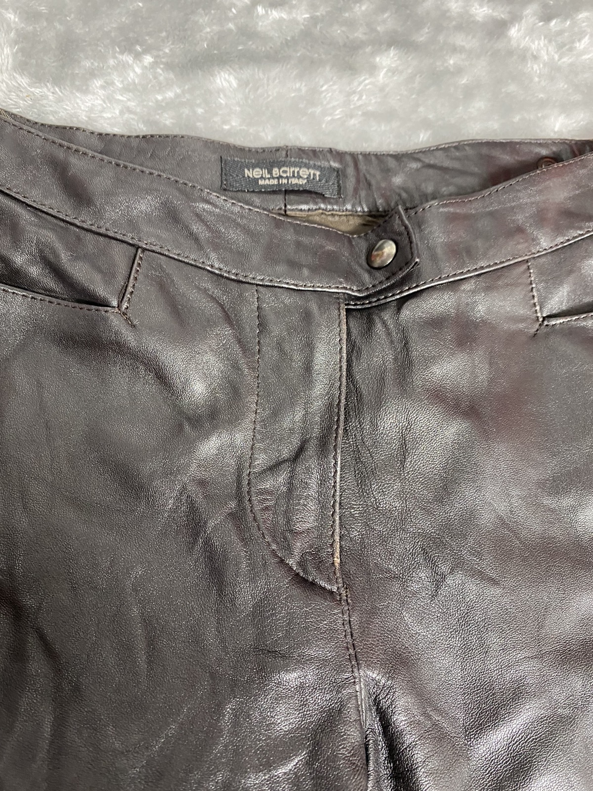 Neil Barrett Leather Pants. S106 - 6