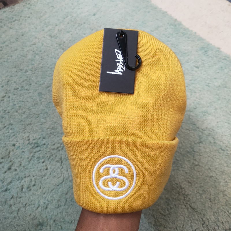 STUSSY double SS LINK CUFF BEANIE - 1