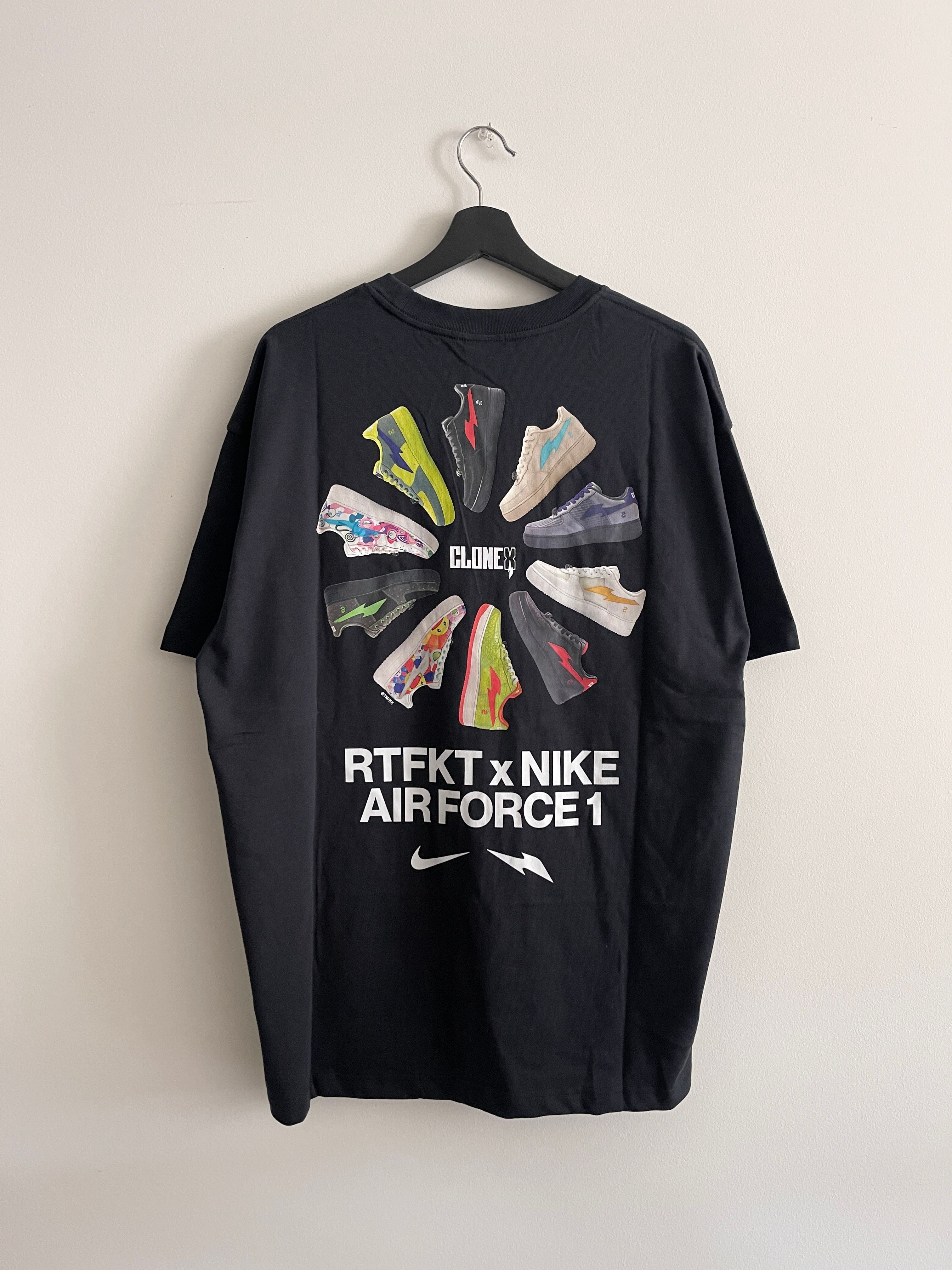 Takashi Murakami x Nike x RTFKT Air Force 1 Rotations Tee - 1