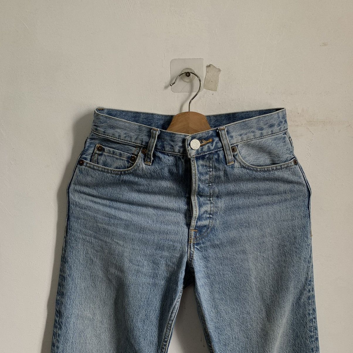 Vintage - Milan Owen Flare Denim Jeans - 3