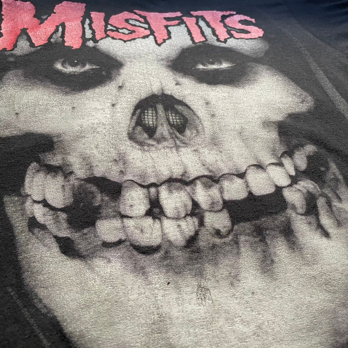 Vintage - 1995 MISFITS double sided Skull - 6