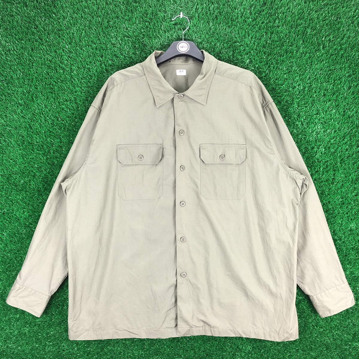 Uniqlo - Uniqlo OG Shirt Military Style Ripstop Poplin - 1