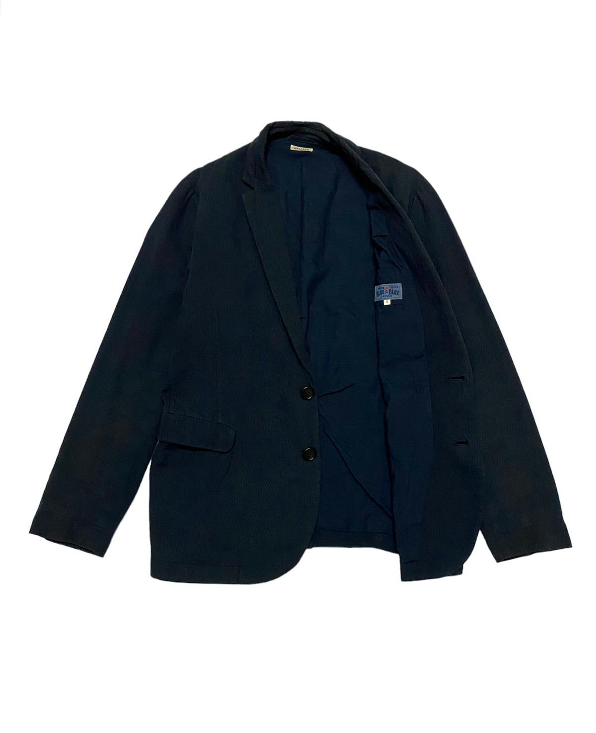 Arcv Blue Blue Japan Pure Indigo Arigato Style Blazer Jacket - 1
