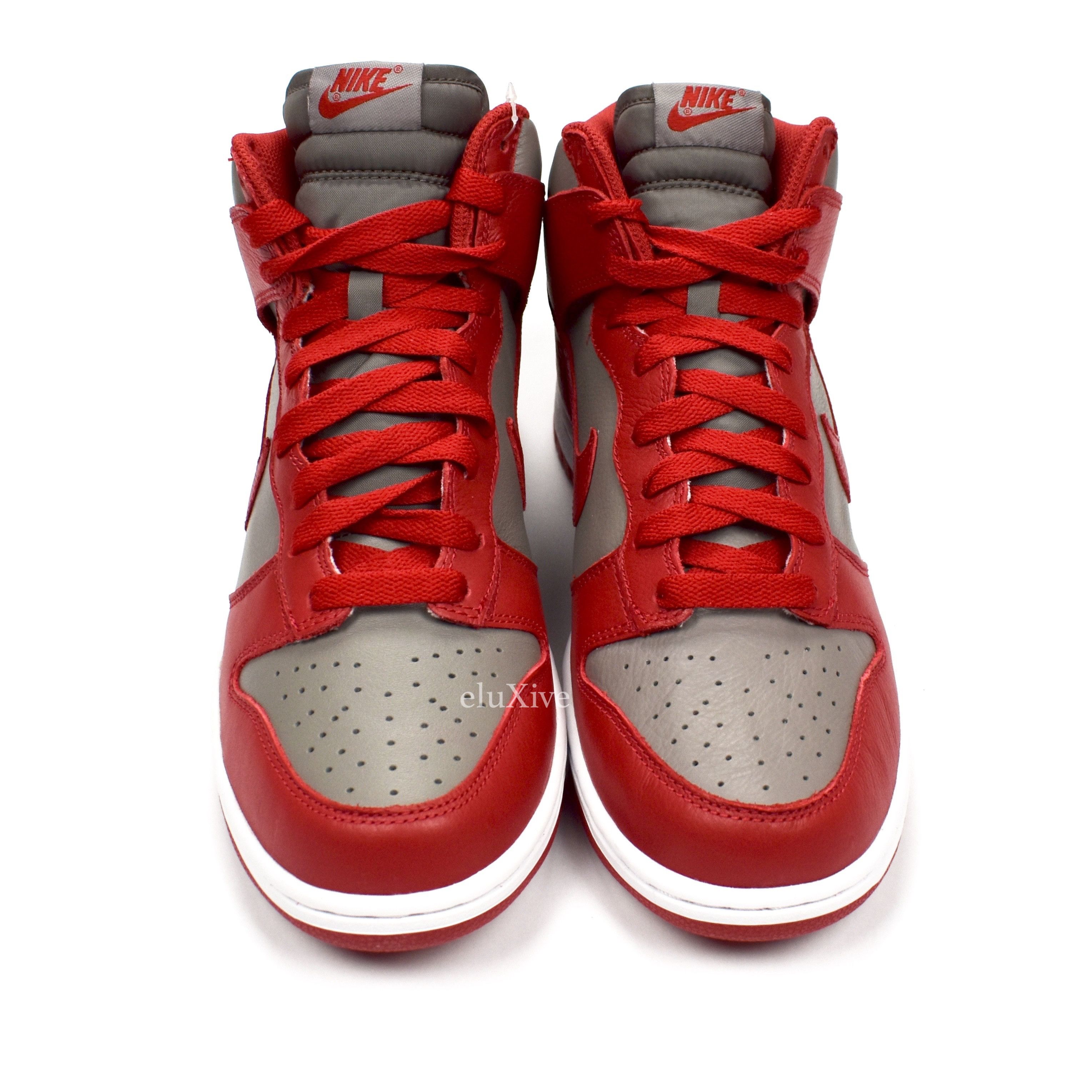 Dunk Retro High QS UNLV Red Gray DS - 5