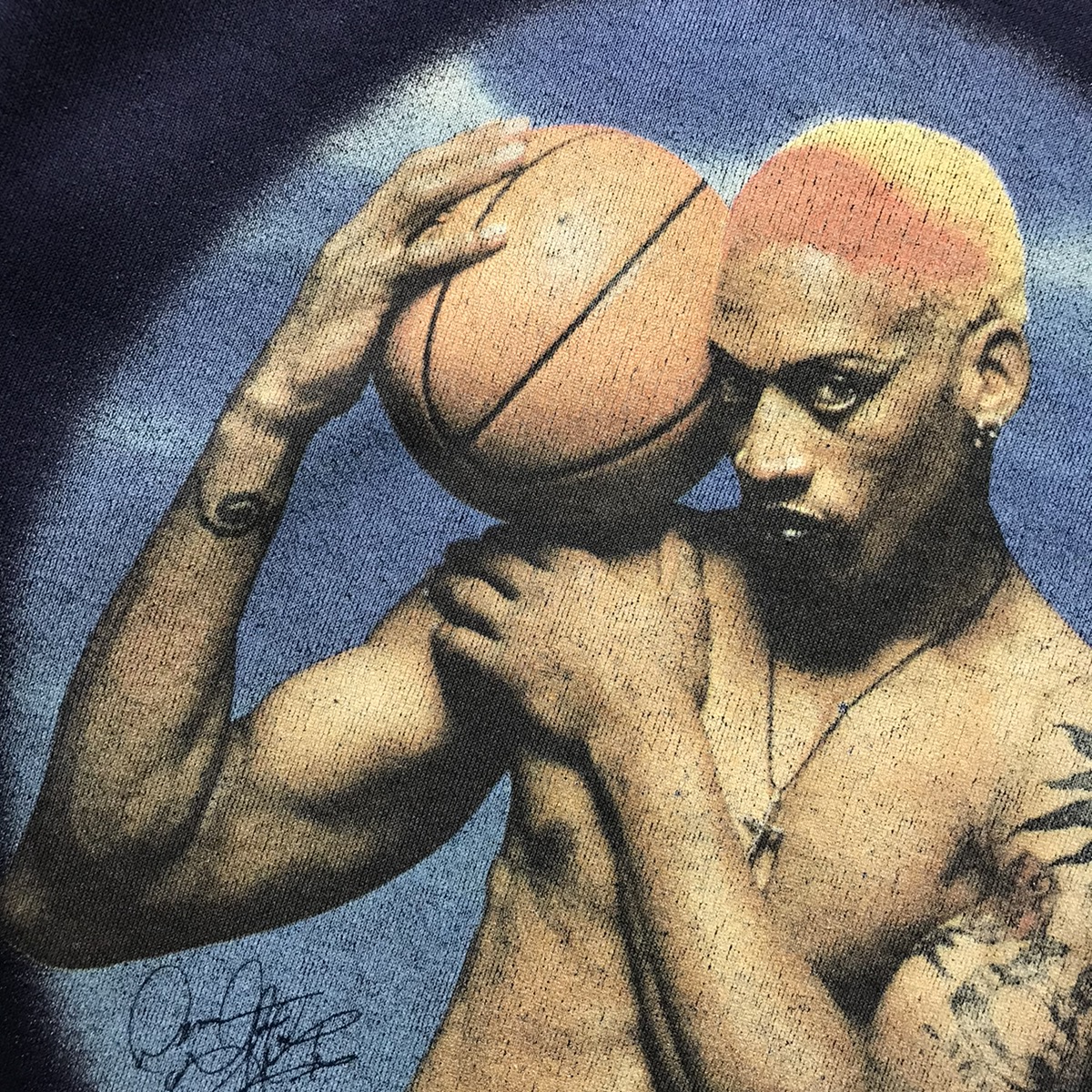 Other Designers Vintage - Vintage Dennis Rodman Bad As I Wanna Be  Sweatshirt 90s | hypevintageoutlet | REVERSIBLE