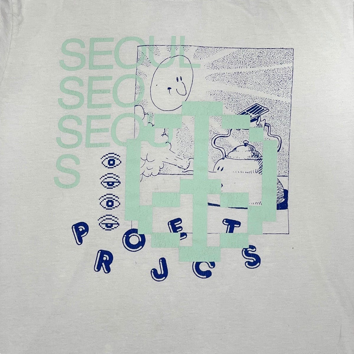 Streetwear - Seoul Projects Visual Landscapes Tee 👁️ - 2