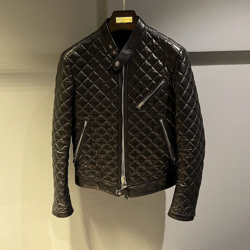 Tom Ford Quilted Leather Jacket in Large - 1