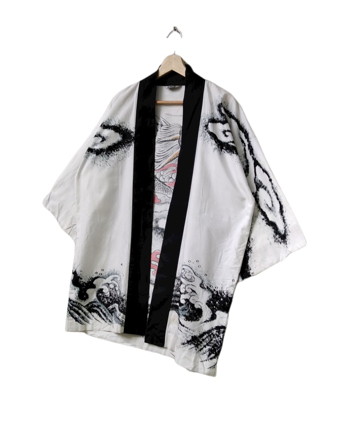 Vintage - Limited🔥Silk Kimono Japan Dragon Over Print Style - 6
