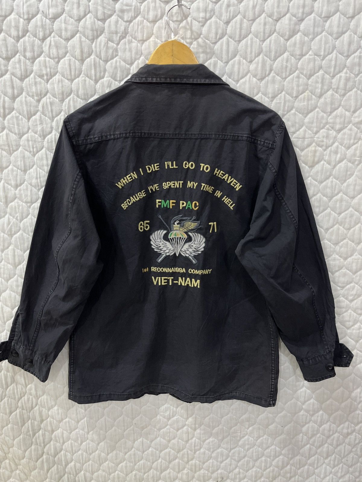 Military - (Zzzz)🔥🔥RARE AVIREX US ARMY NAM WAR JACKET - 1