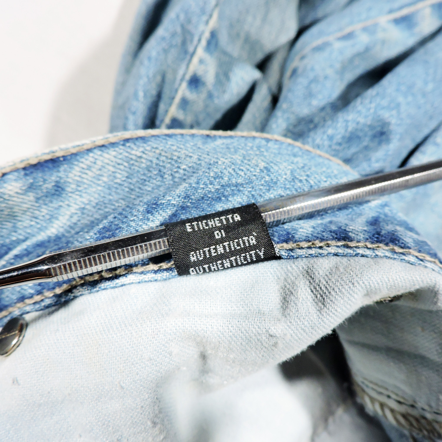 VERSACE JEANS COUTURE DENIM LONG PANTS - 10