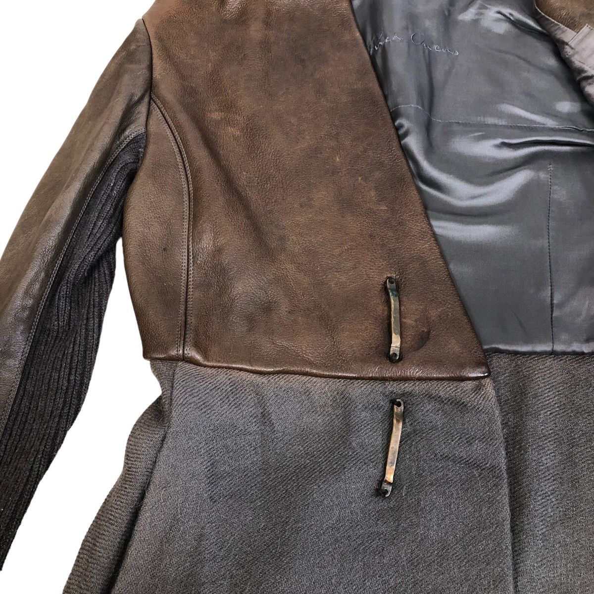 Rick Owens Fall 2010 R-t-W Assassin Hooded Leather Jacket - 10