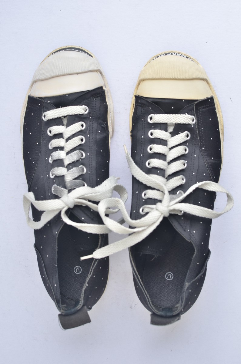 UNDERCOVER JACK PURCELL SNEAKERS WE MAKE NOISE NOT CLOTHES - 4