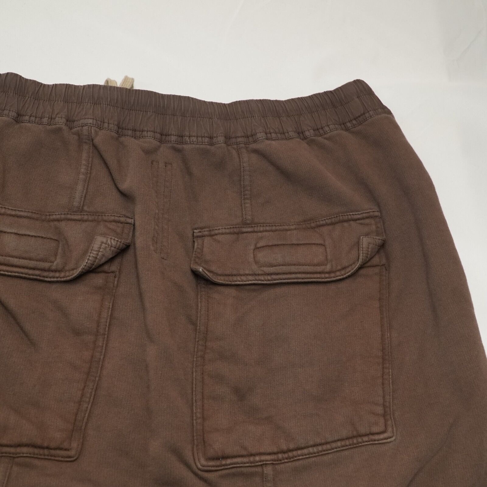 Rick Shorts Drop Crotch Cotton Macassar Brown Large - 16
