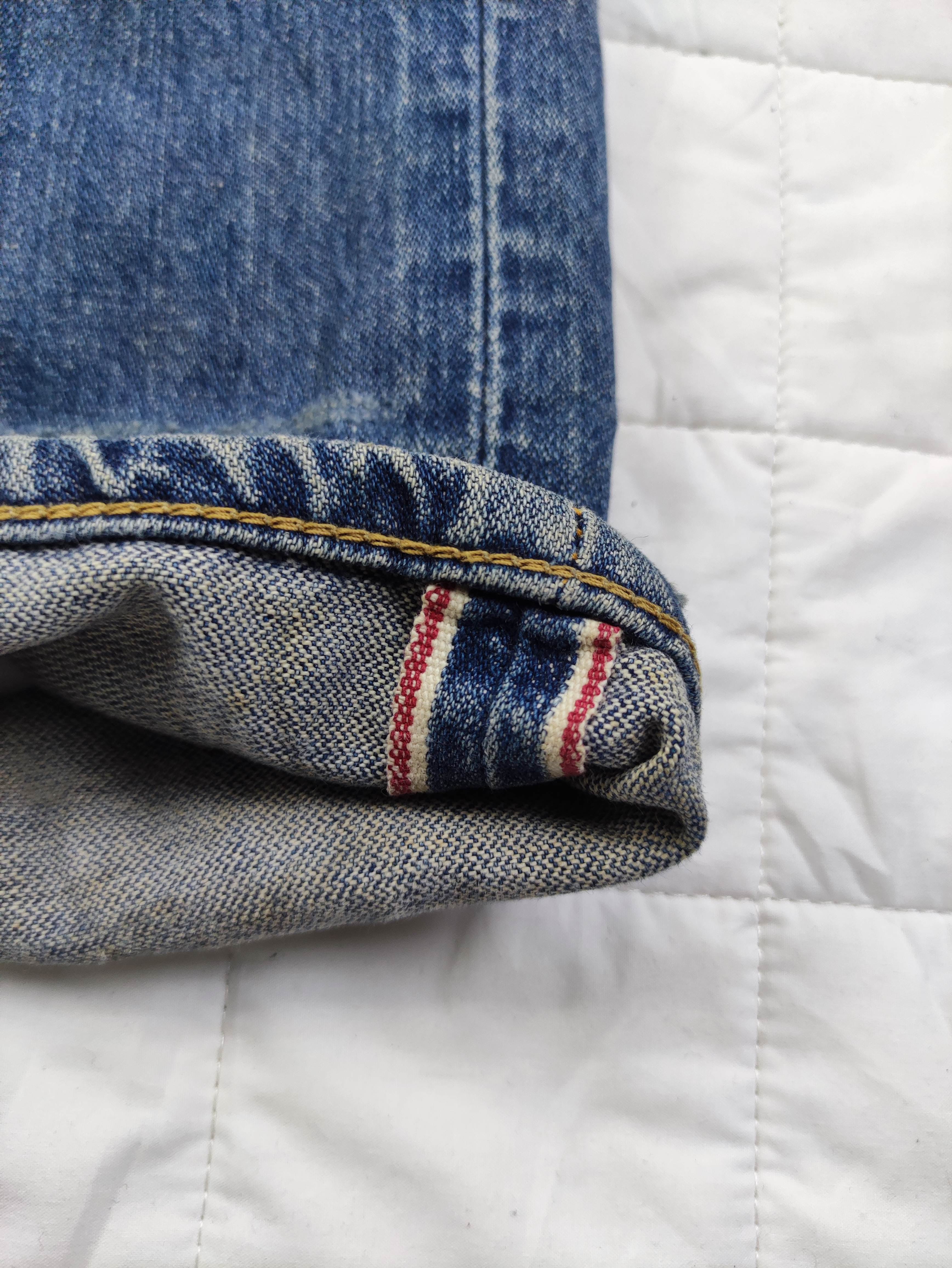 REDLINE🔥Vintage Schott Selvedge Dirty Rusty Denim Jeans - 2