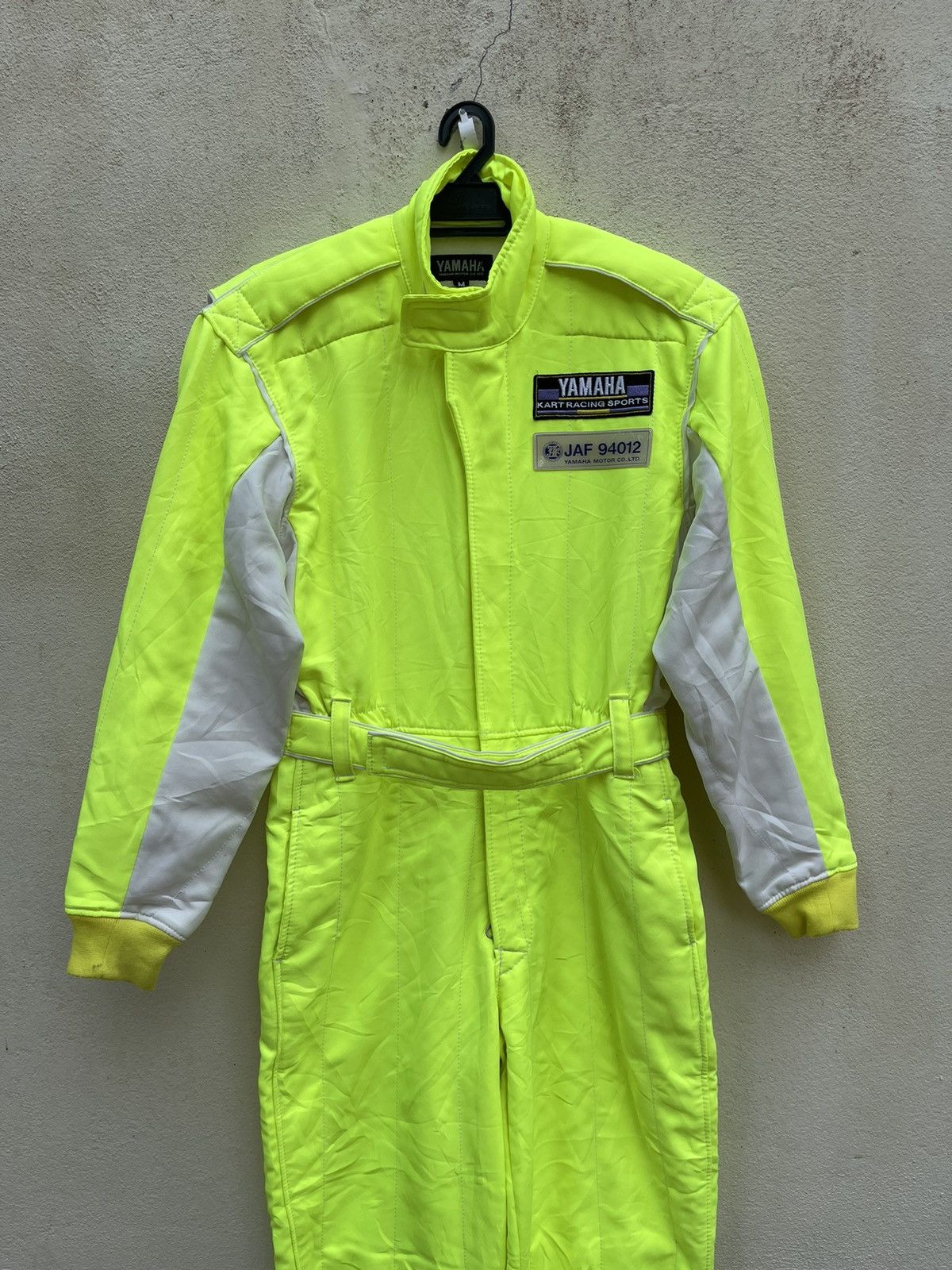 Vintage - ❌DELETE TODAY🔥Vtg YAMAHA KART RACING SPORTS Neon Overall - 4