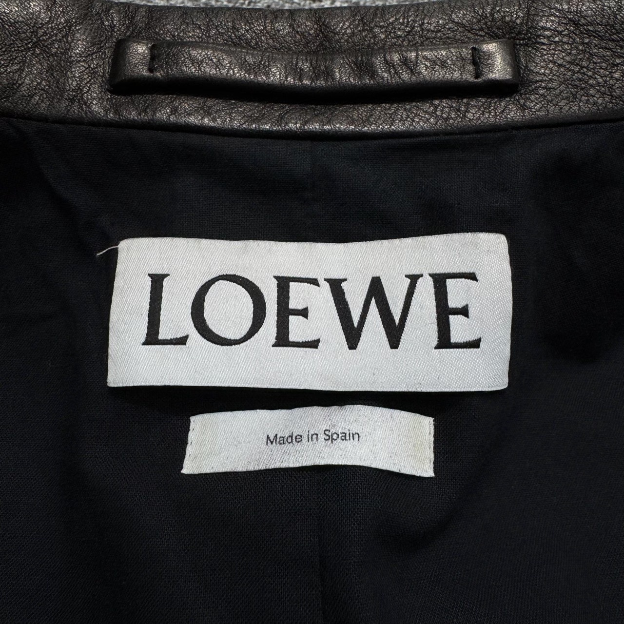 Loewe Leather Motorcycle Jacket - 3