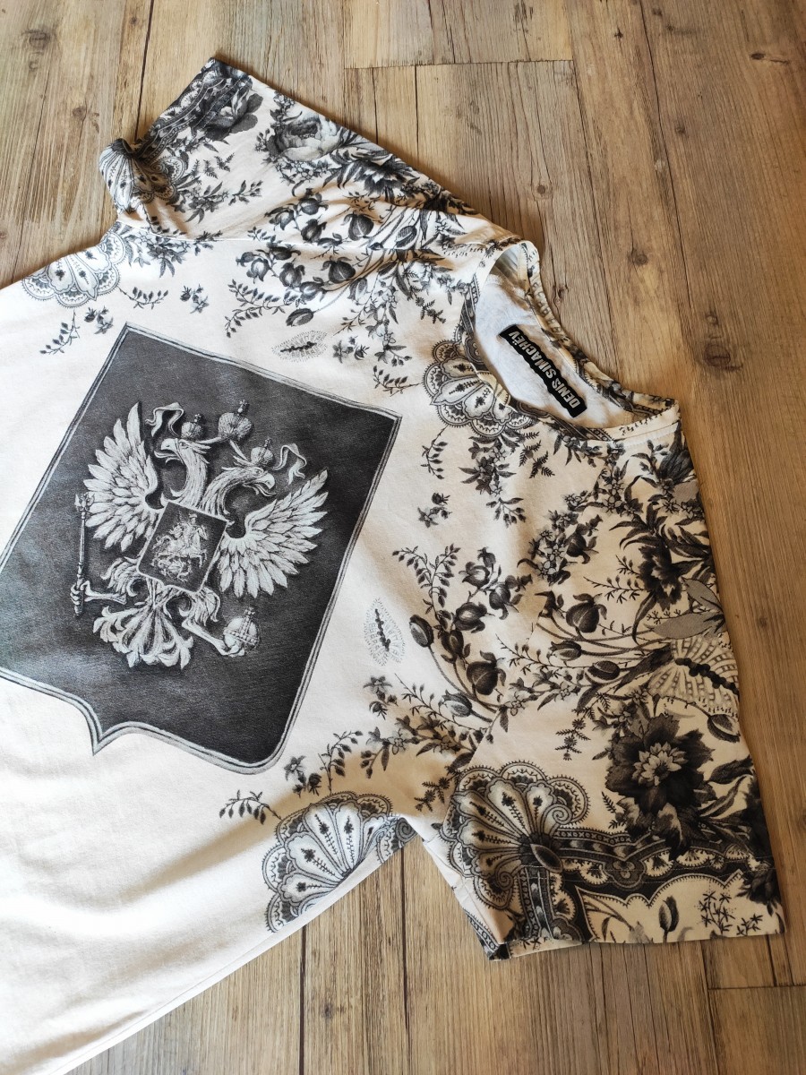 Denis Simachev - USSR tattoo print tee.Like Gucci or Celine - 3