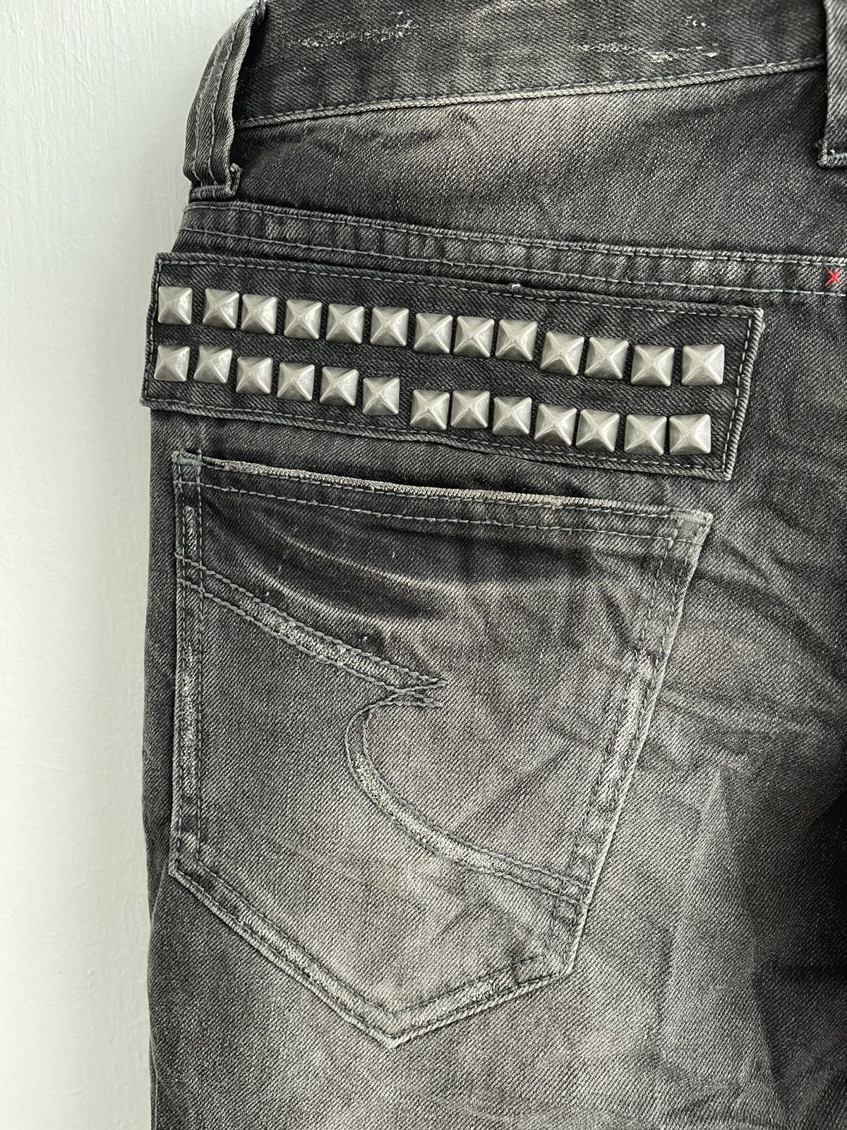 Japanese Brand - SEMANTIC DESIGN Punk Style Zipper Bootcut Flared Jeans - 7