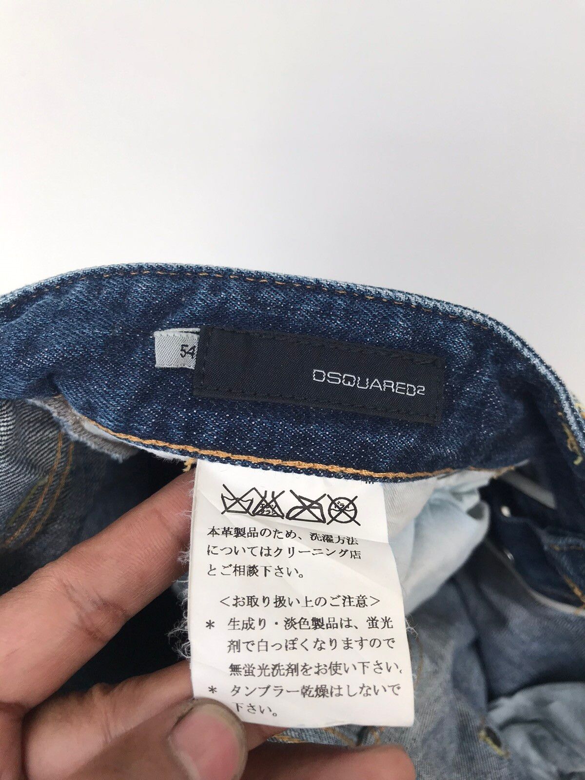 Vintage Dsquared2 Denim Jeans Rare Design - 17
