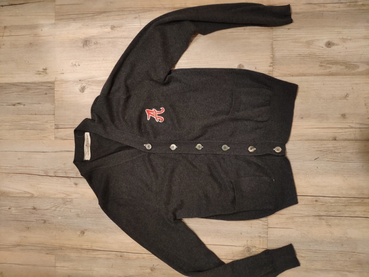 Alpha knit cardigan.Like Undercover or Comme des Garcons - 1