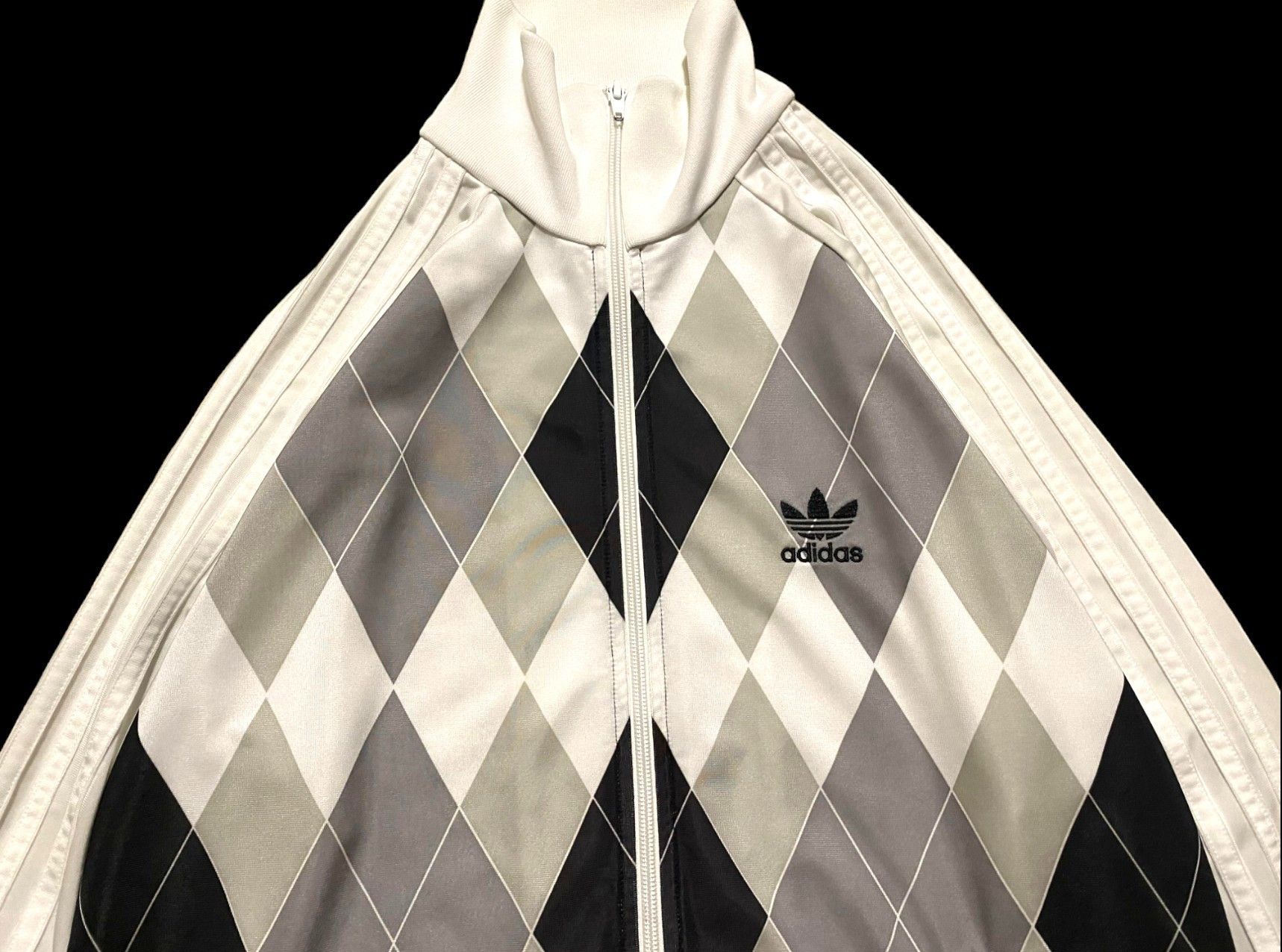 Adidas Originals Tracksuit Top Lendl Argyll Jacket Diamond - 2