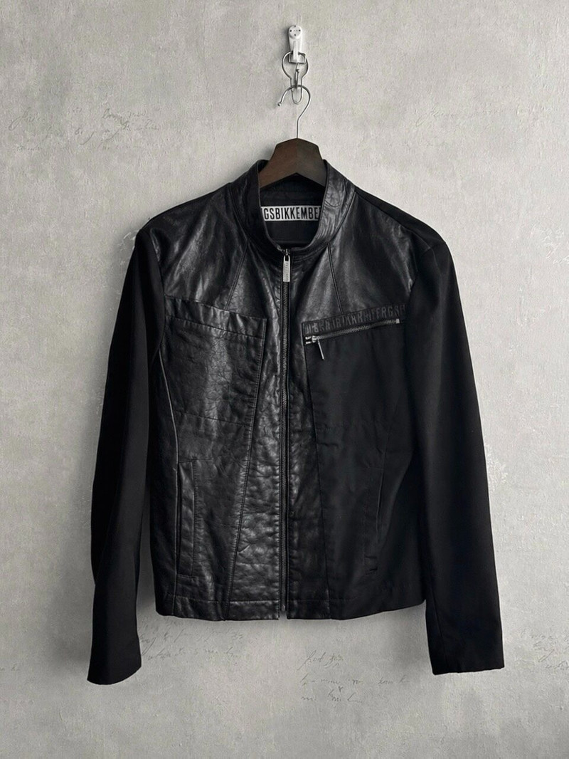 Dirk Bikkembergs 90s Leather Jacket - 1