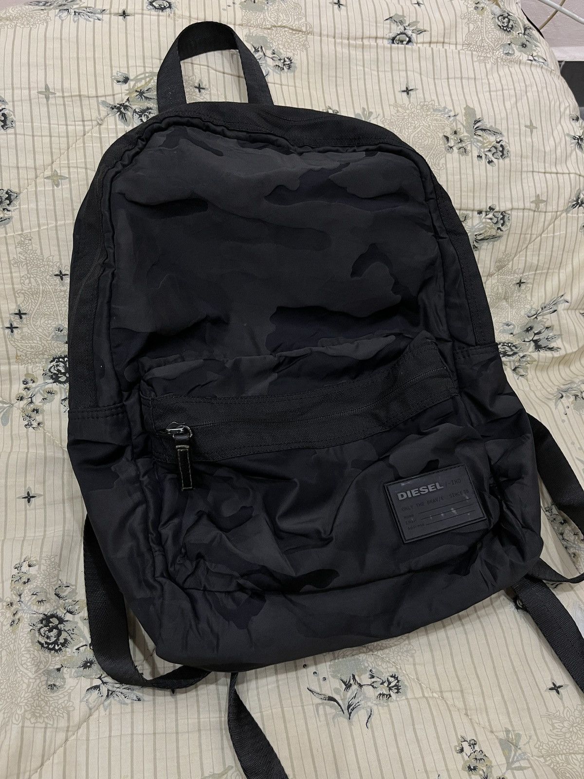 DIESEL BLACK CAMO BAGPACK - 3