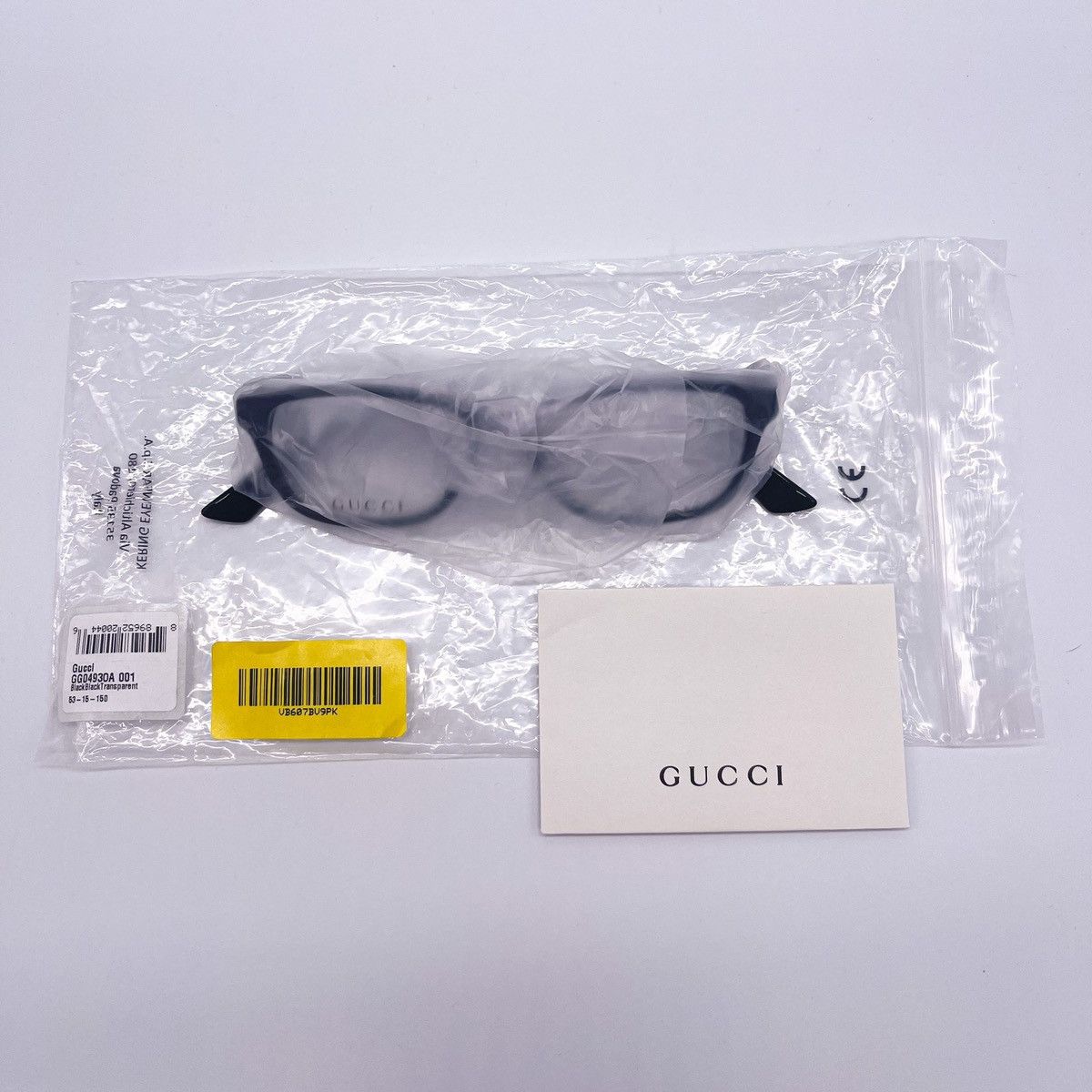 NEW EYEGLASSES GUCCI GG0493OA 001 BLACK EYEWEAR GUCCI - 11