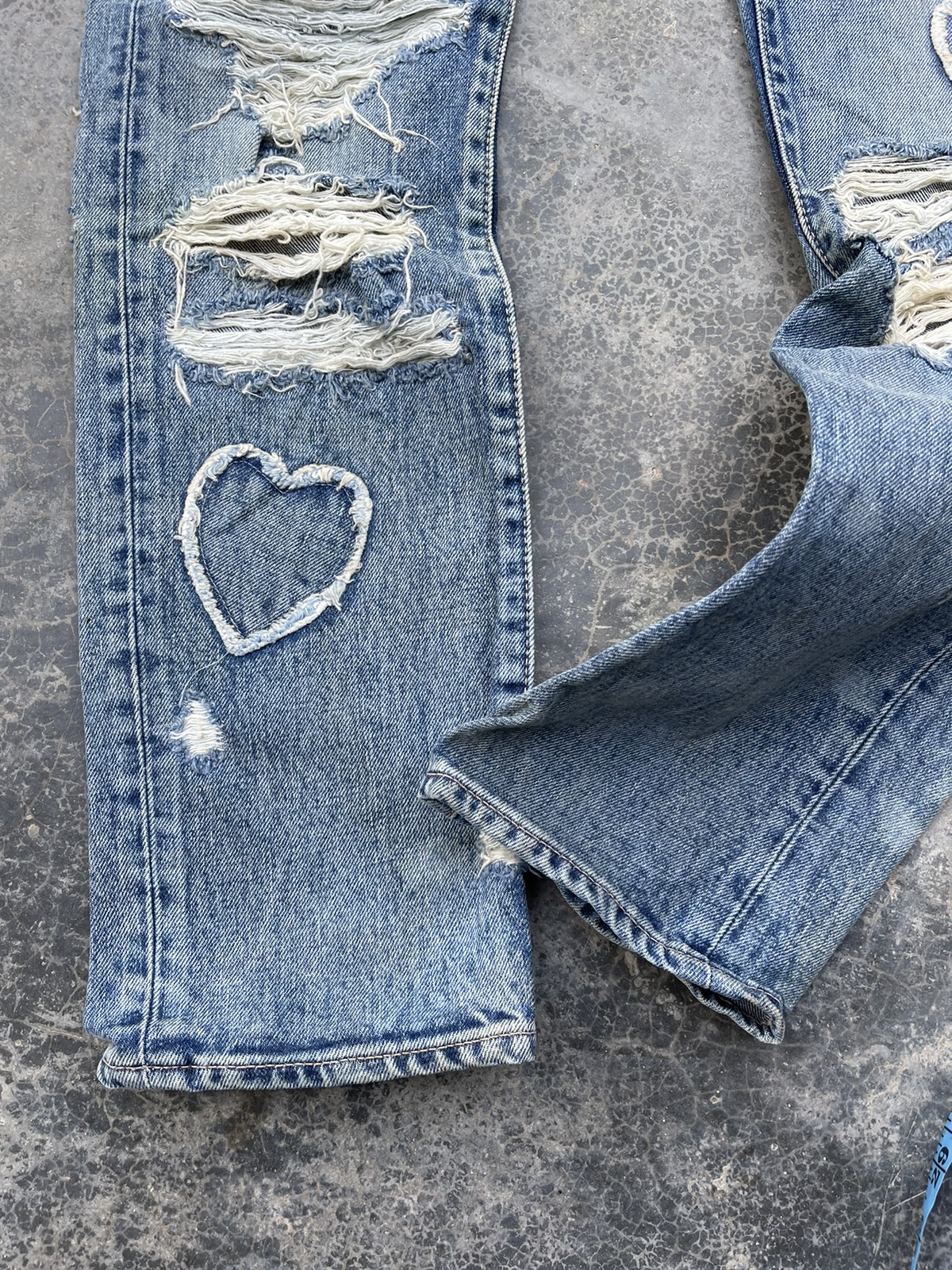 Distressed Denim - Usizex RNA awesome rugged grunge distressed denim - 11