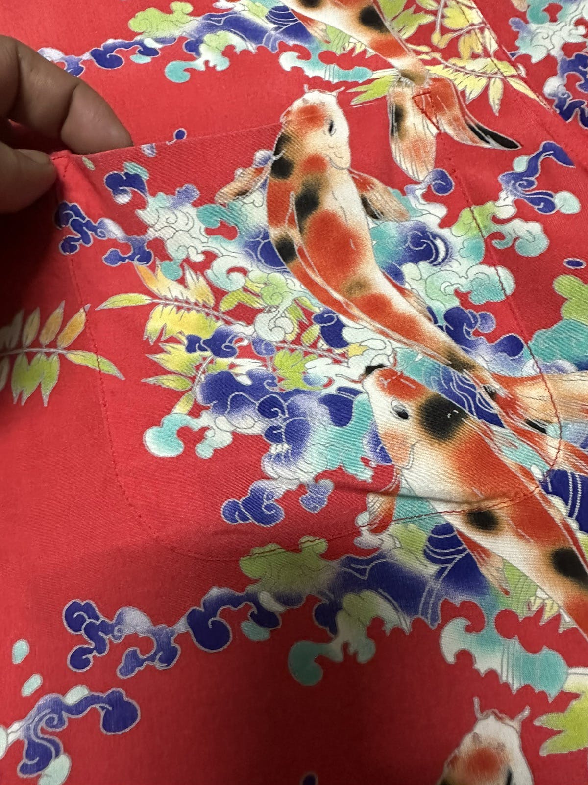 Evisu hawaiian shirt koi fish - 8