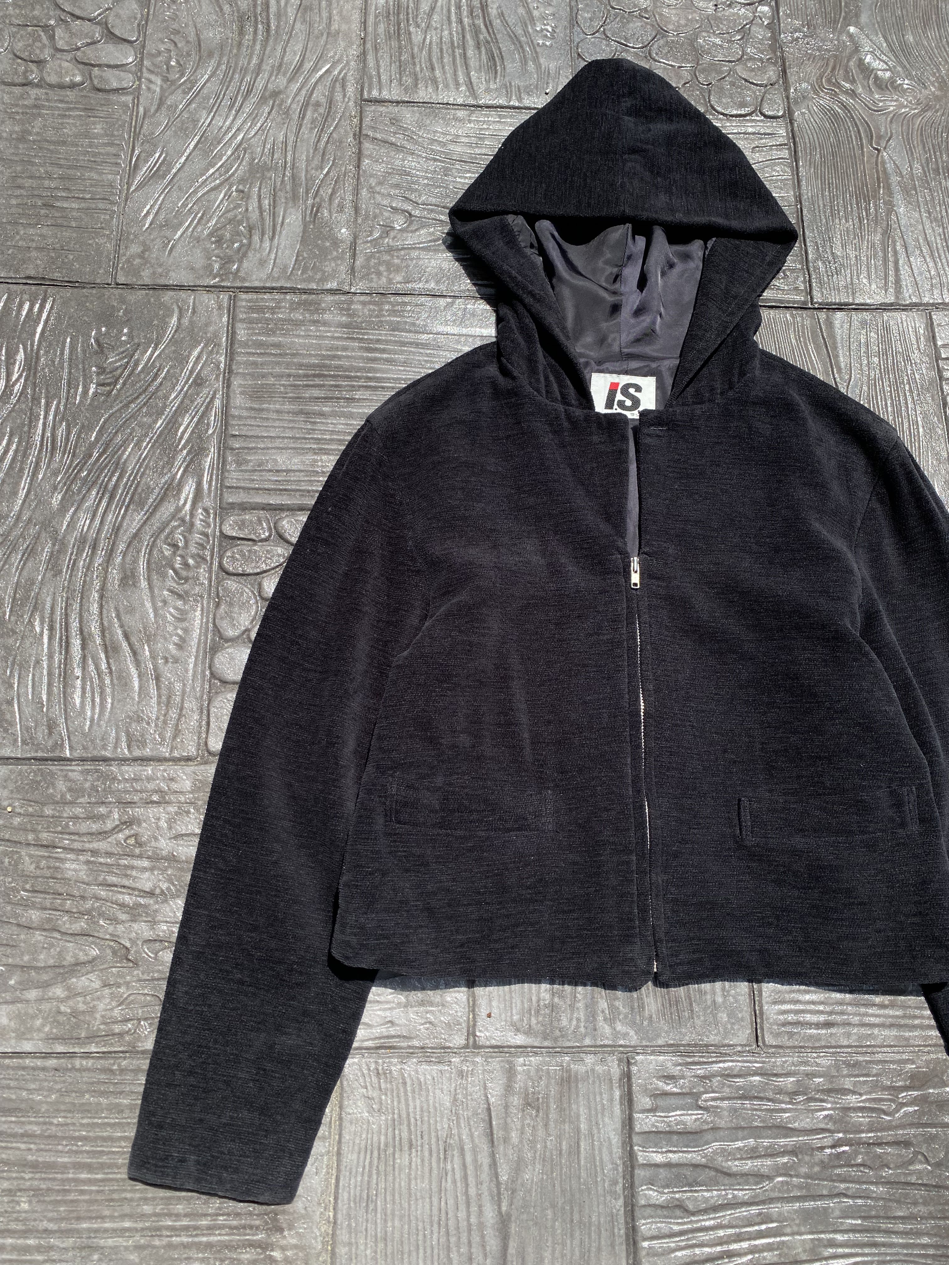 ❗️Archived❗️80’s Issey Miyake Sport Cropped Corduroy Hoodie - 8