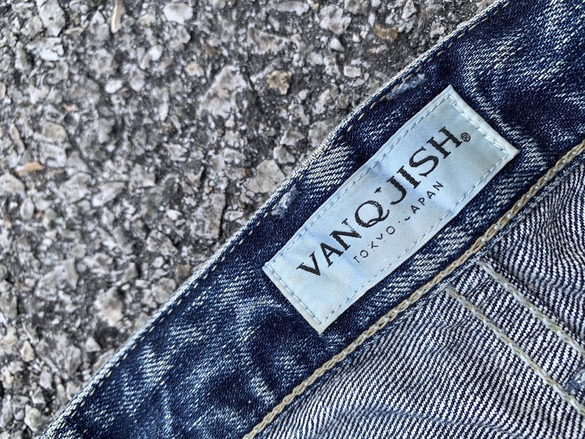 Vanquish Selvage Denime Distressed designations - 5