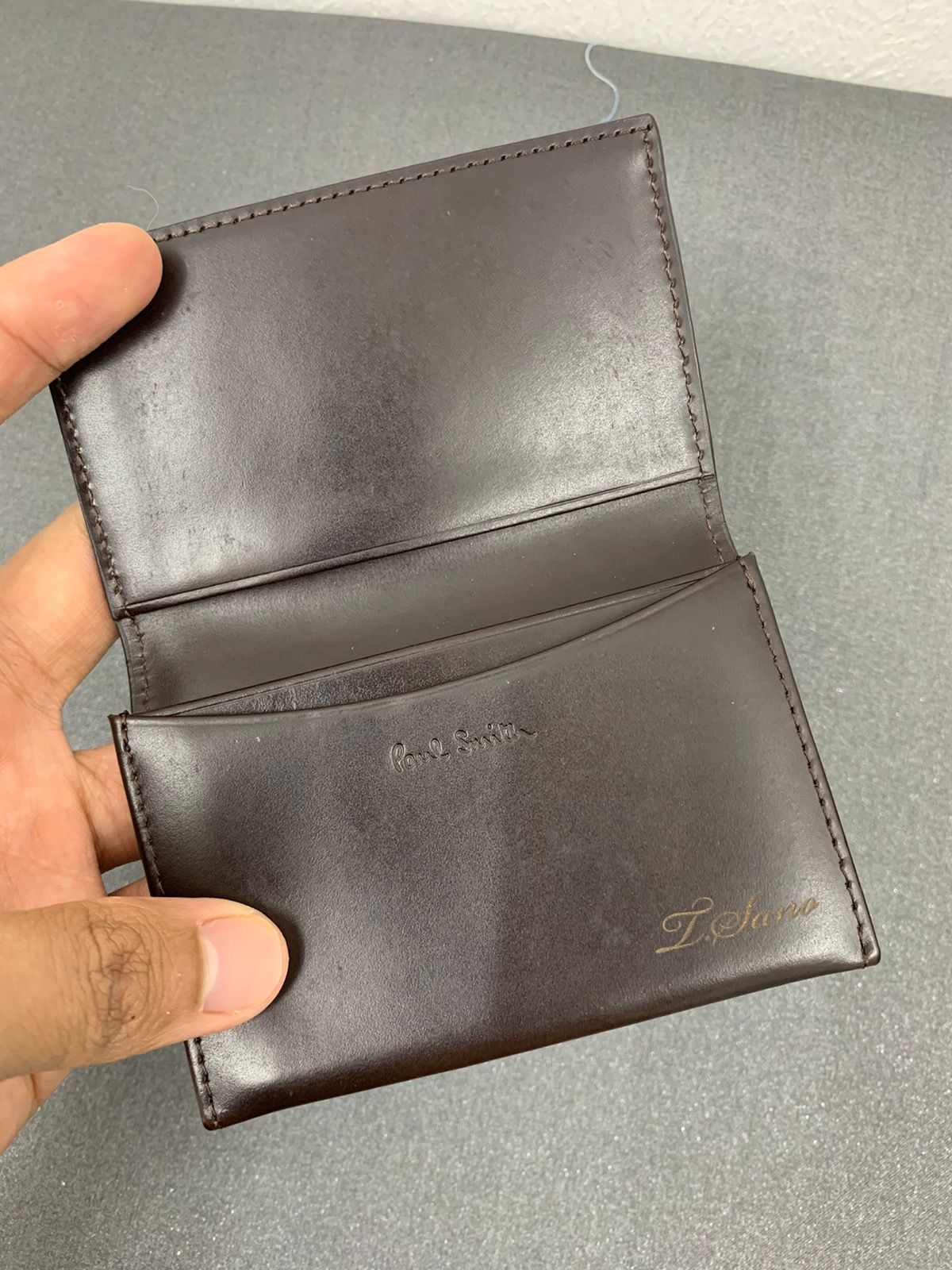 Paul Smith Card Holder Wallet Leather - 4