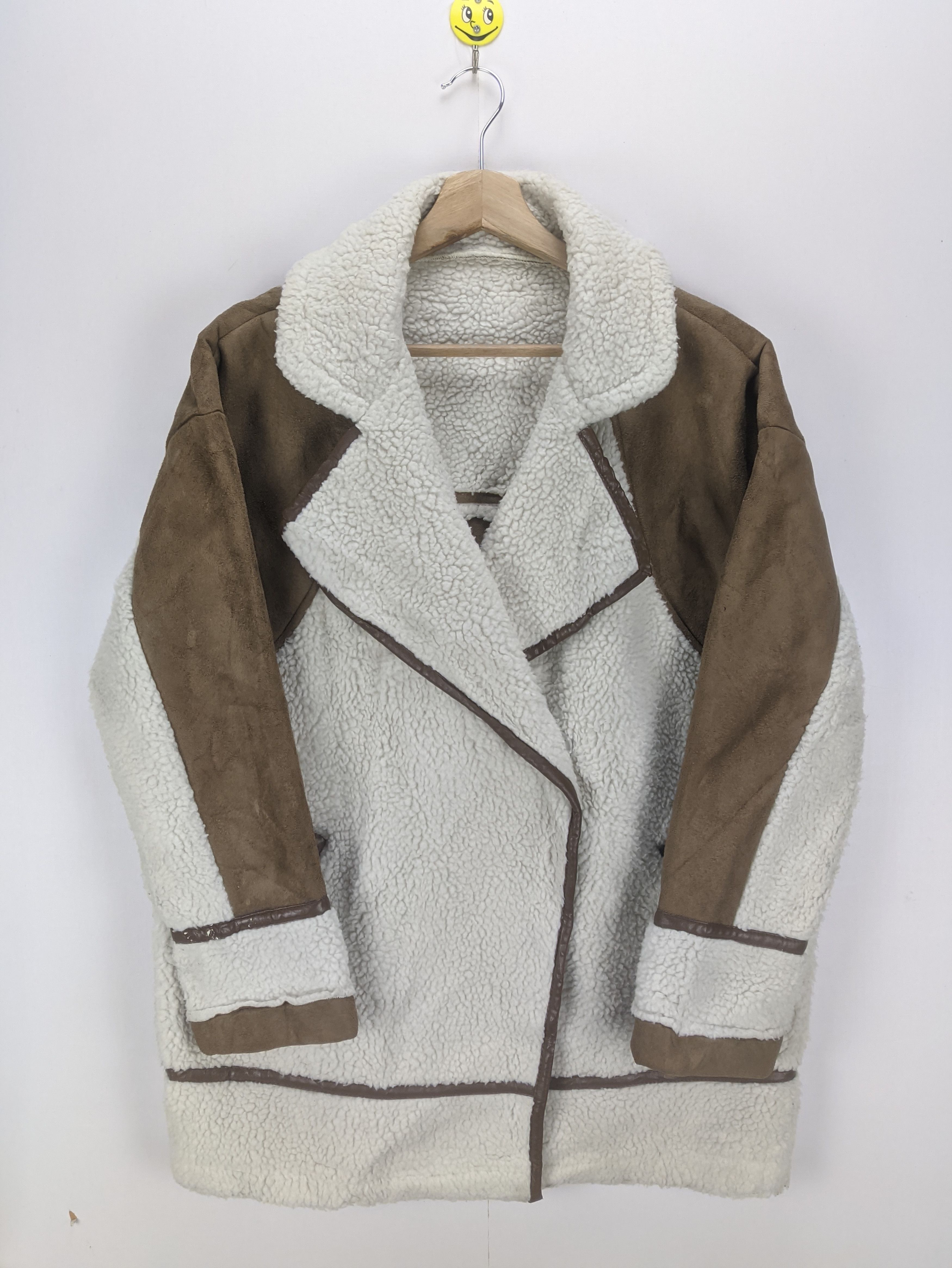 Steals🔥Vintage Sherpa Coat Jacket by Ray Cassin - 4