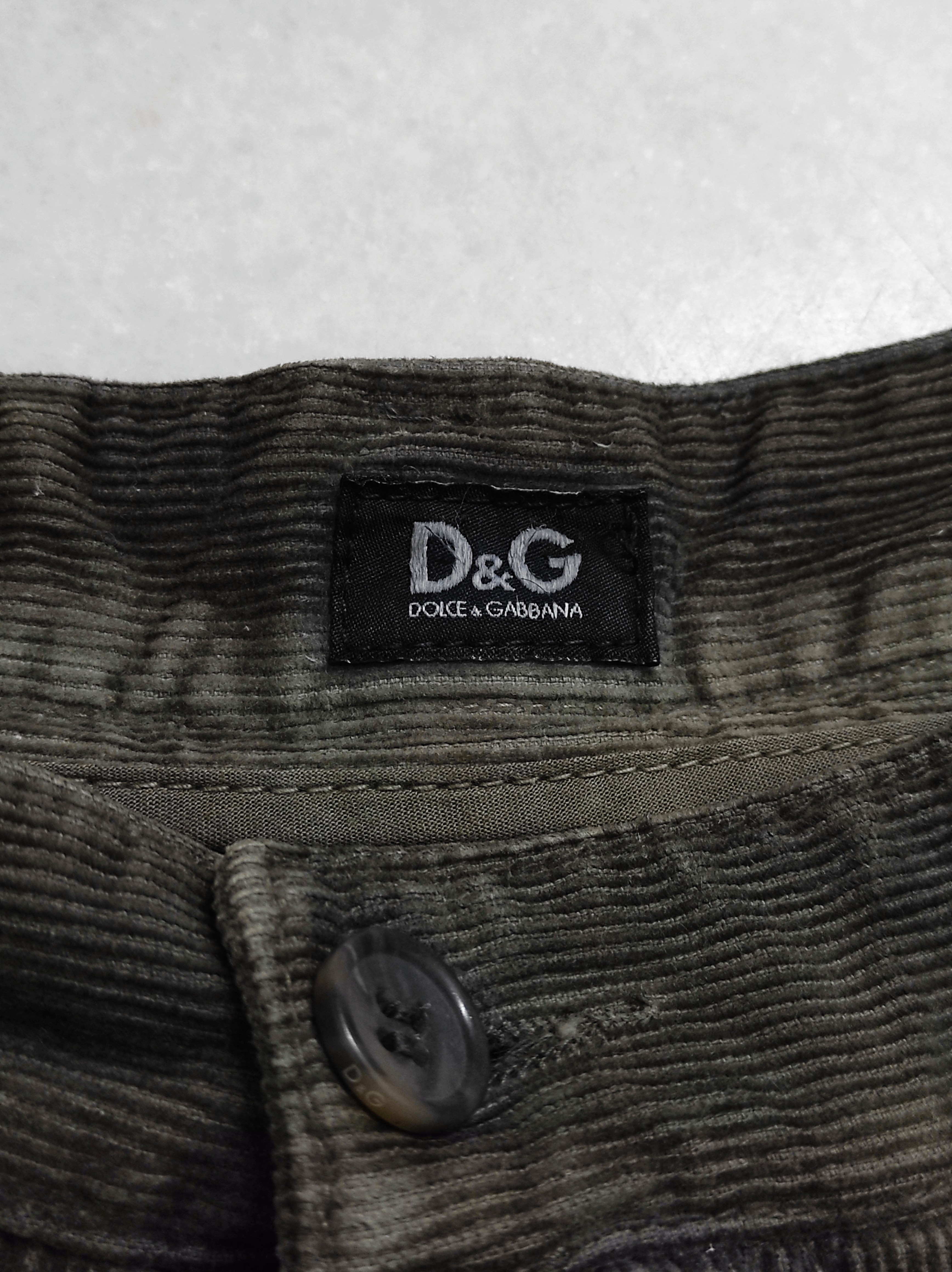 AW2003 Dolce and Gabbana pocket cargo military pants - 3