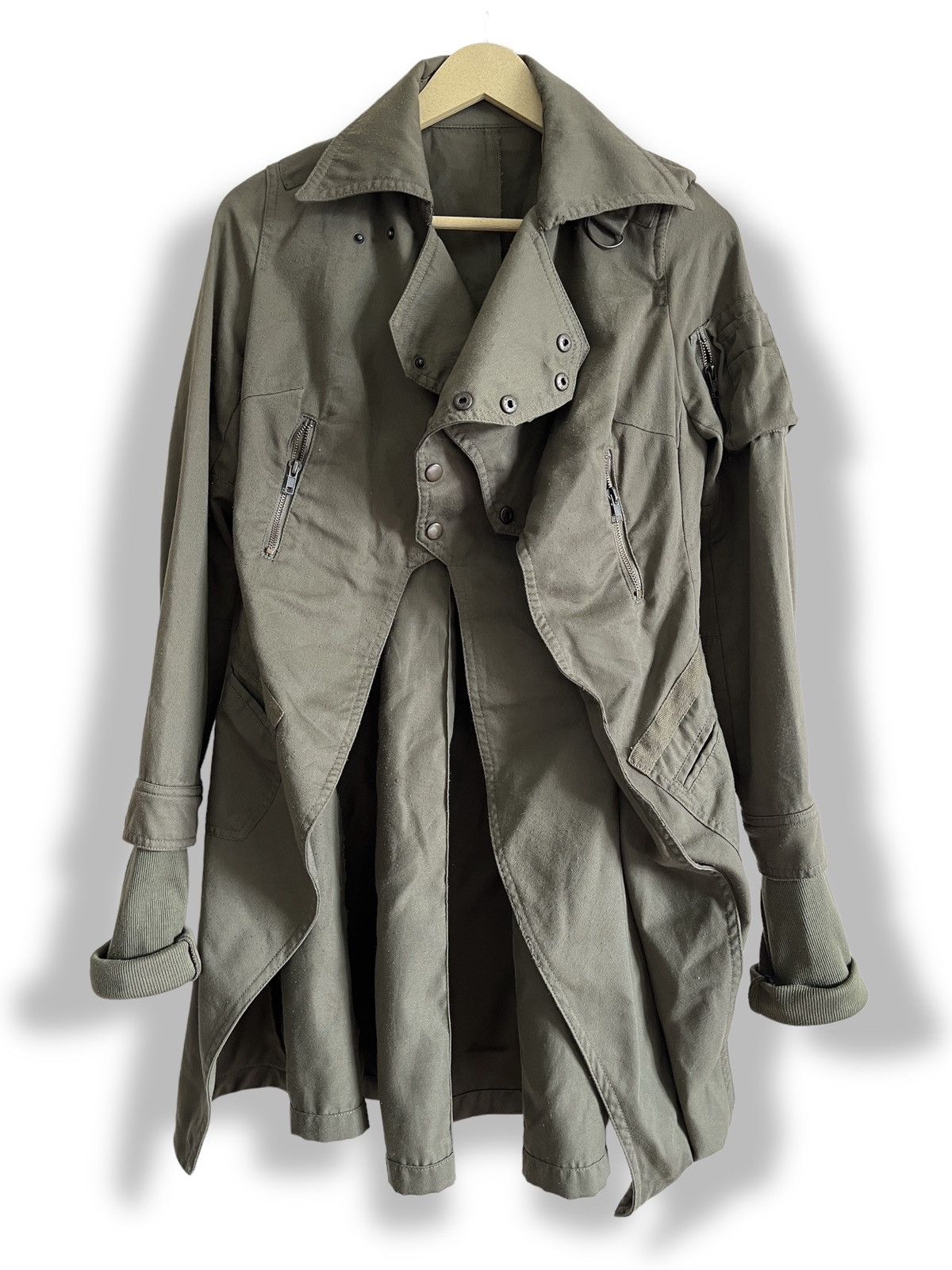 Military - Seditionaries Vintage Under Cover Asymmetrical Army Parka - 1