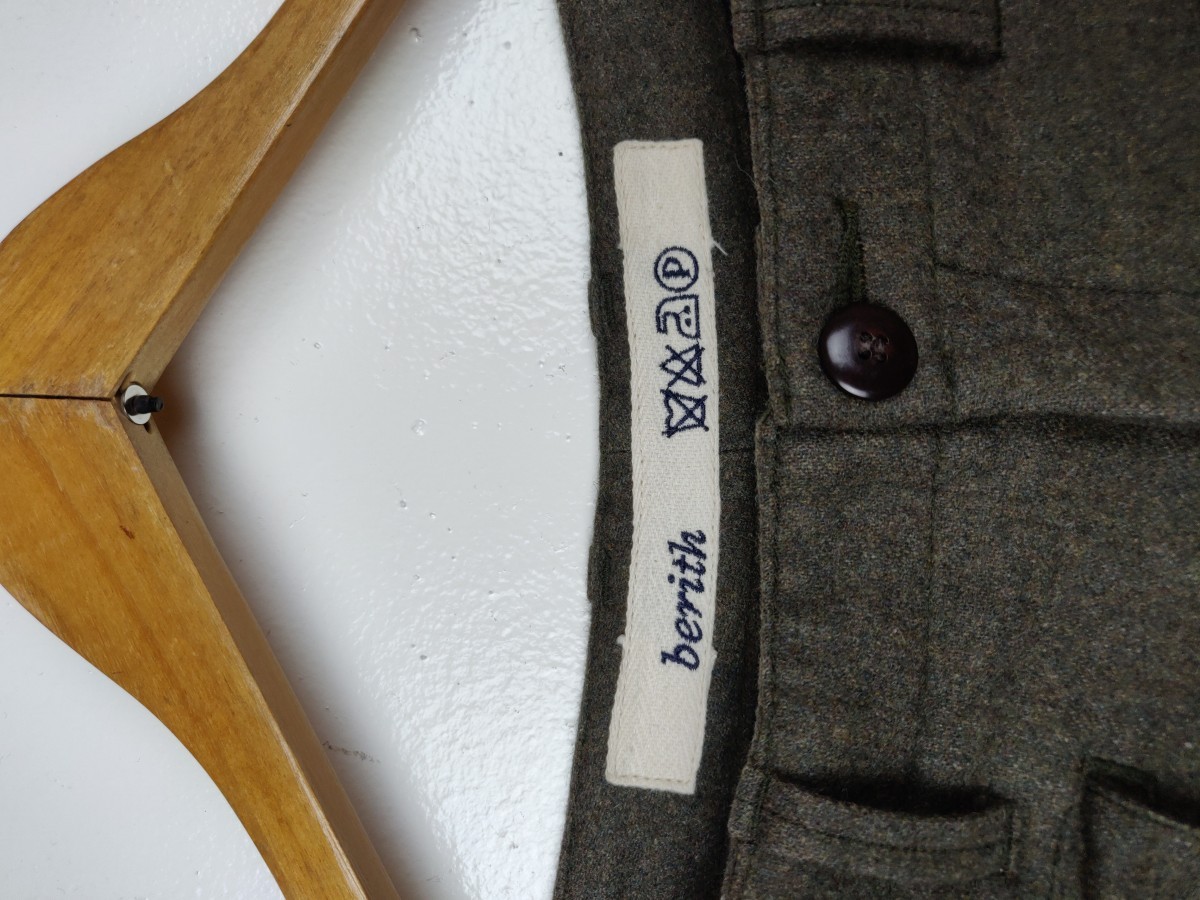 Japanese Brand - Novel Conception Laboratory Berith Japan Wool Pant Trouser - 5