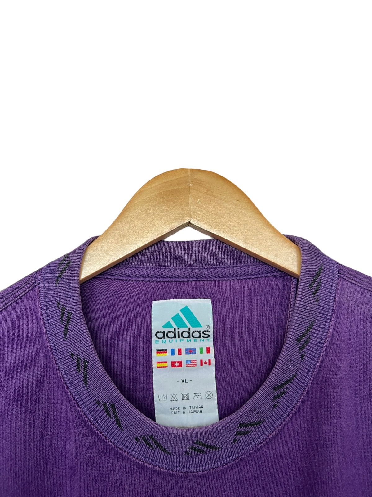 RARE‼️Vintage 90s Adidas Equipment Sweatshirt Sweatshirt - 6
