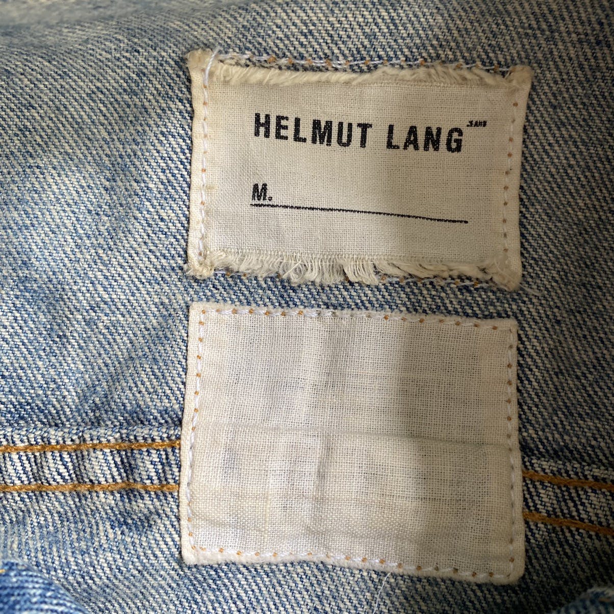 Helmut Lang Archive Vintage Sanded Denim Jacket - 3